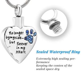 img 2 attached to 🔒 Customized Boys' Jewelry: Personalized LYFML Cremation Necklace for a Lasting Memory