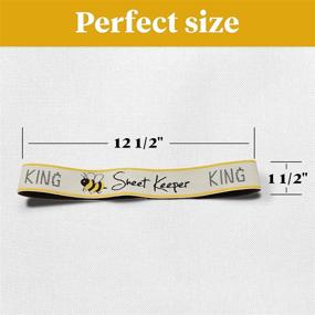 img 2 attached to 🛏️ Optimized Closet Organization for Bed Sheets - Sheet Keeper Organizer with Bed Linen Labels - Efficient Bed Sheet Storage Bands - Set of 2 Bands for King Size Sheets