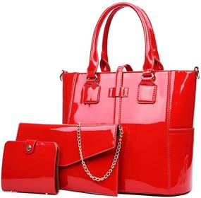 img 1 attached to Yan Show Handbags Shoulder Capacity Women's 👜 Handbags & Wallets Totes: Stylish and Spacious Accessories