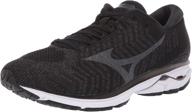 mizuno rider waveknit running shoe in campanula vapor логотип