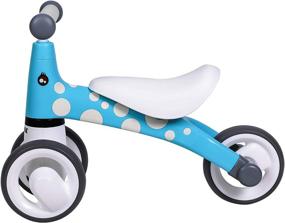 img 3 attached to 🦓 12-24 Months Baby Balance Bike with Fun Animal Themes - Great 1 Year Old Girl Gift for Ideal 1st Birthday, Featuring Zebra Bike