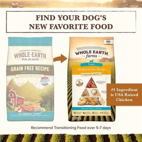 img 3 attached to 🐶 Nutritious Whole Earth Farms Grain Free Puppy Chicken & Salmon Recipe Dry Dog Food for Optimal Growth and Development