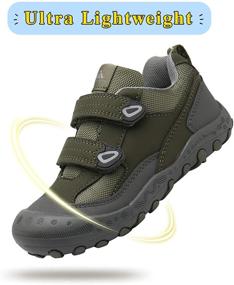 img 2 attached to 👟 Mishansha Lightweight Outdoor Trekking Walking Boys' Shoes: Your Ultimate Outdoor Companion