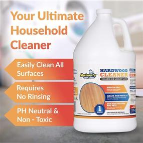 img 3 attached to 🧽 Sheiner’s 1-Gallon pH Neutral and Non-Toxic Hardwood and Laminate Floor Cleaner for Deep Cleaning of Wood, Natural and Engineered Flooring, Ideal Household Supplies