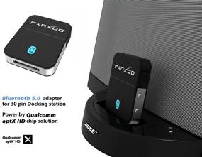 img 2 attached to Upgrade Your Bose SoundDock: Fanxoo DockPro 30-pin aptX HD Bluetooth 5.0 Adapter for iPhone iPod Docking Station
