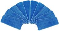 🧹 haoun laminate hardwood floor mop replacement microfiber cleaning pads - pack of 10, washable & highly efficient for optimal cleaning results logo