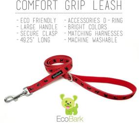 img 3 attached to Comfort Padded Dog Leash with Strong Heavy Duty Handle for Enjoyable Dog Walks, Minimizing Pulling, Bright Colors for Enhanced Safety - Ideal for Dog Training & Walking, Leash Lead Control