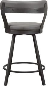 img 2 attached to Homelegance Appert Swivel Height Chair Furniture in Game & Recreation Room Furniture