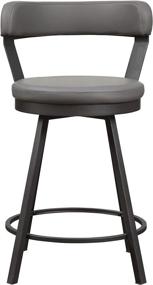 img 3 attached to Homelegance Appert Swivel Height Chair Furniture in Game & Recreation Room Furniture