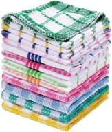 patelai 12-piece kitchen dish cloths: absorbent, washable cleaning cloths for dishes and glass logo