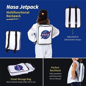 img 2 attached to 🚀 Enhanced Astronaut Costume by Born Toys: A Premium Choice for All Space Enthusiasts