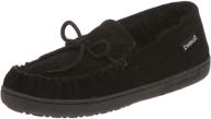 bearpaw moc ii sheepskin slipper logo