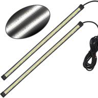 obcursco 12 inch led boat bow navigation light kits for marine boat vessel pontoon yacht skeeter - 1 pair (6w white) логотип