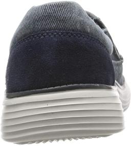 img 2 attached to Skechers Status Mosent Canvas Oxford Men's Shoes for Loafers & Slip-Ons