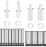 🪚 enhance your window decor with the jetec repair plantation shutters tool set - complete 85-piece kit for spring plantation shutter louvers, staples, and shutter replacement repair pins logo