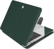 mosiso case compatible with macbook air 13 2021-2018 a2337 m1 a2179 a1932 laptop accessories logo