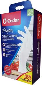 img 4 attached to 100 Count Playtex Clean Cuisine Disposable Gloves - Enhance Hygiene and Convenience