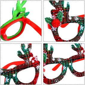 img 2 attached to Ruisita Christmas Creative Eyeglasses Assorted