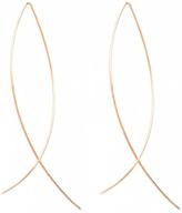 💫 stylish olbye gold hoop earrings: minimal charm jewelry for women and girls logo