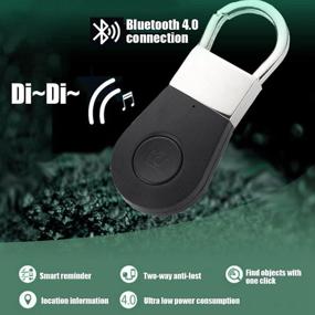 img 4 attached to Подключенный Bluetooth Anti Lost Keychain Сменный
