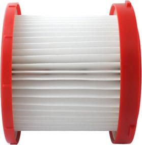 img 1 attached to HEPA Filter Replacement for Milwaukee M18 Cordless 2 Gal. Wet Dry Vacuum 0880-20 - 49-90-1900 Compatible