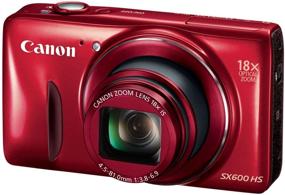 img 1 attached to Улучшенная коннективность с Canon PowerShot SX600 HS 16MP Wi-Fi Enabled цифровой камерой (красная)