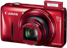 img 2 attached to Улучшенная коннективность с Canon PowerShot SX600 HS 16MP Wi-Fi Enabled цифровой камерой (красная)