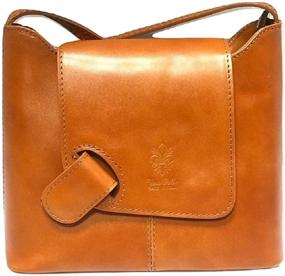 img 4 attached to LaGaksta Isabella Leather Crossbody Bag - Stylish Women's Handbags & Wallets in Trendy Crossbody Design