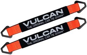 img 2 attached to ProSeries VULCAN Ultimate Axle Tie Down Kit - Includes (2) 22-inch Axle Straps, (2) 36-inch Axle Straps, (2) 96-inch Snap Hook Ratchet Straps, and (2) 112-inch Axle Tie Down Combination Straps