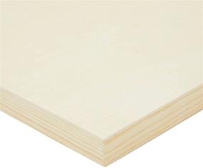 img 1 attached to 🖼️ Versatile 12x12 Wood Panel Boards: Ideal for Painting, Crafts, Acrylics (6 Pack)