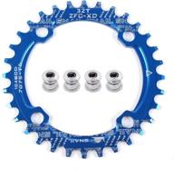 🚴 hahome round 104bcd bike bicycle narrow wide chainring - 32t, 34t, 36t, 38t single chainrings for 8/9/10/11-speed: find the perfect fit for optimum performance logo