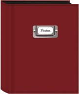 pioneer photo 208 pocket leatherette silvertone scrapbooking & stamping and photo albums logo