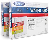 🔵 bestair replacement water pad elite a35w filter for aprilaire & honeywell humidifiers - 2 pack логотип