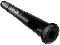 🔒 rockshox maxle stealth front road axle system - black, 125 mm: enhanced performance and stealthy design logo