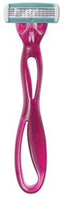 img 2 attached to 🪒 BIC Soleil Bella Click Women's Razor: Convenient 4-Blade Disposable with 1 Handle and 4 Cartridges