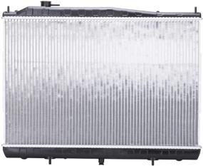 img 3 attached to Enhanced Cooling Efficiency: TYC 2215 Compatible with NISSAN Frontier 1-Row Plastic Aluminum Replacement Radiator