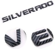 🔝 повысьте престиж своего значка chevy silverado с изогнутым углеродным 3d эмблемой. логотип