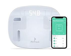 img 3 attached to 🤰 FitTrack Beebo Family Smart Scale: Digital Bluetooth Glass Bathroom Scale for BMI, Weight, Body Fat - Perfect for Infants and Pregnant Women