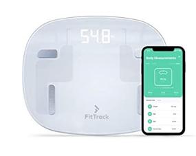 img 1 attached to 🤰 FitTrack Beebo Family Smart Scale: Digital Bluetooth Glass Bathroom Scale for BMI, Weight, Body Fat - Perfect for Infants and Pregnant Women