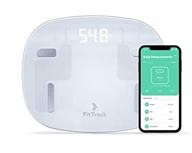 🤰 fittrack beebo family smart scale: digital bluetooth glass bathroom scale for bmi, weight, body fat - perfect for infants and pregnant women logo