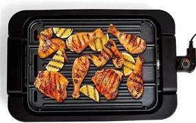 img 2 attached to 🔥 PowerXL Premium Indoor Electric Grill: Smokeless BBQ with Authentic Grill Marks, Multipurpose Countertop Griddle, Dishwasher-Safe, Rapid Heat, Non-Stick Coating