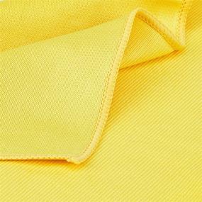 img 1 attached to 🧽 24-Pack Amazon Basics Microfiber Glass Fabric Cleaning Cloth - Blue, Yellow, and White