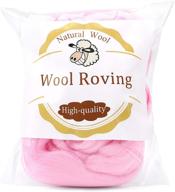 colorful roving spinning needle felting crafting for weaving & spinning logo