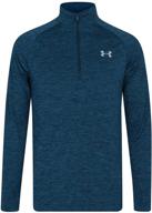 👕 under armour zip up t shirt marine - stylish and comfortable men's shirts logo