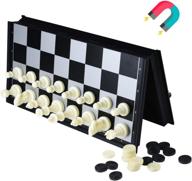 black travel chess set for adults- educational, optimized for searching логотип