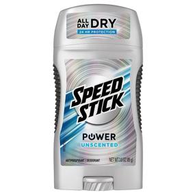 img 3 attached to 🌬️ Набор из 3 стиков Speed Stick без запаха антиперспирант-дезодорант, по 3 унции каждый