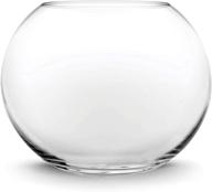 🌿 cys excel glass bubble bowl: multiple size choices for fish bowl vase, terrarium, flower vase centerpiece logo