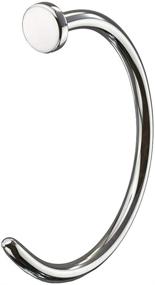 img 4 attached to 💎 Premium Grade 23 Titanium Flat Disc Nose Hoop Ring for Enhanced Style and Comfort