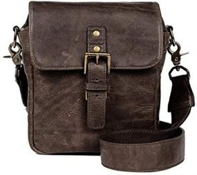 img 1 attached to ONA Messenger Truffle Leather ONA5 064LDB