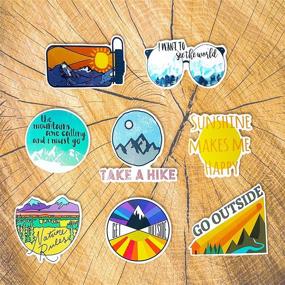 img 3 attached to Adventure Nature Stickers: 50-Piece Pack for Outdoor Enthusiasts - Hiking, Camping, Travel, Wilderness